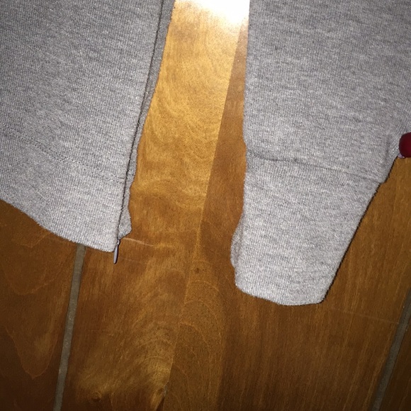 Black and gray color block sweater. - Picture 5 of 5